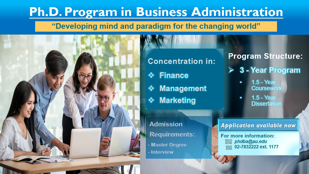 Ph.D. in Business Administration (Ph.D.BA.)